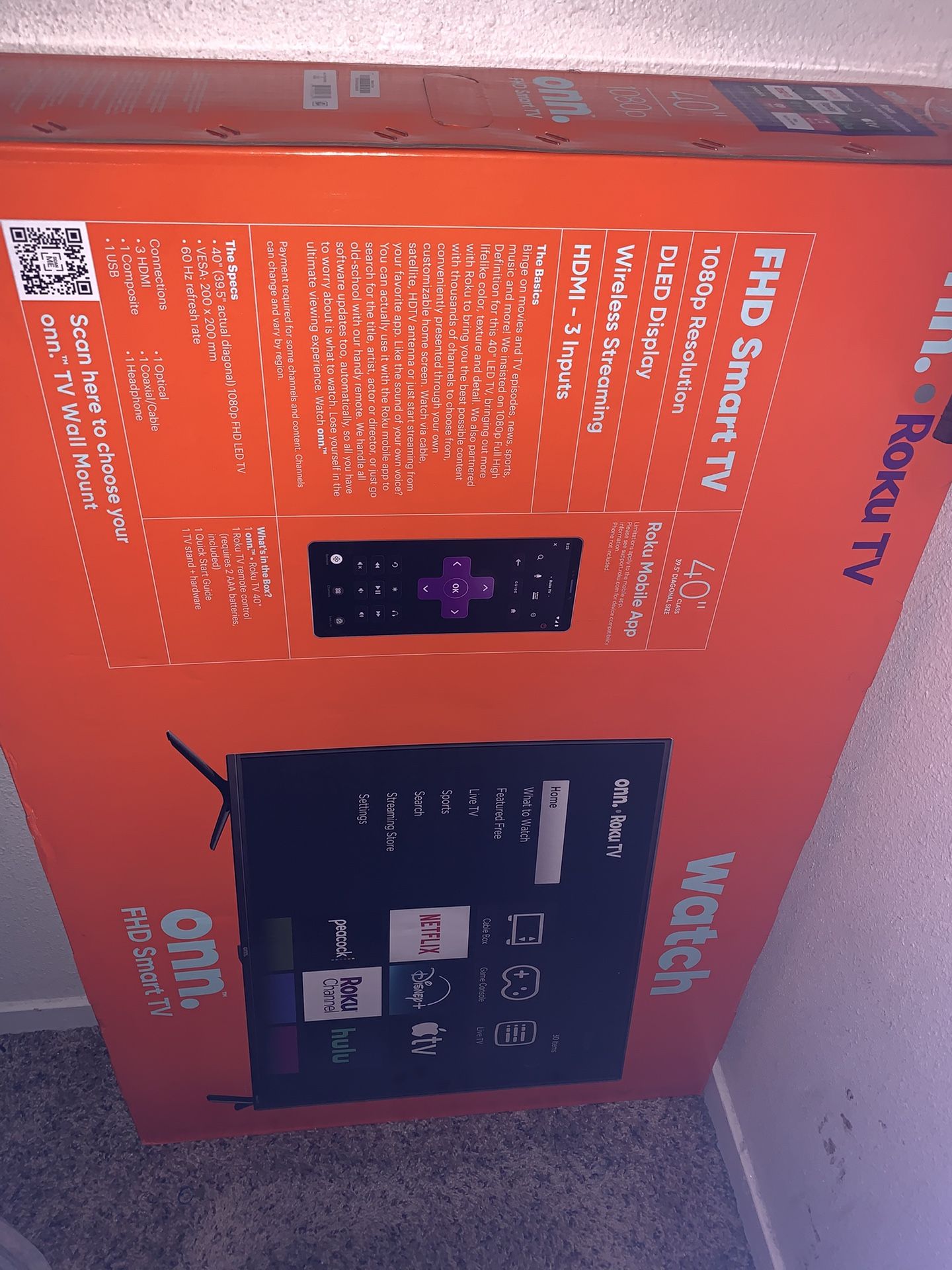 120!! Roku 40 Inch BRAND NEWW!!!