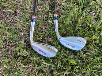 Custom Cleveland RTZ Golf Wedges Set of 2