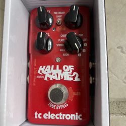 TC Electronics Hall Of Fame 2 Reverb Pedal  