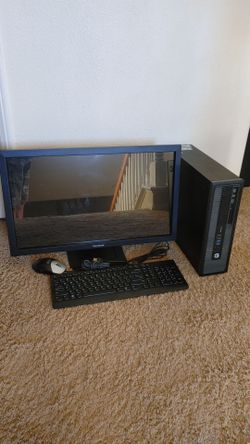 Windows 11 Desktop PC, With Monitor Keyboard & Mouse