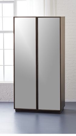 Cb2 wardrobe sale armoire