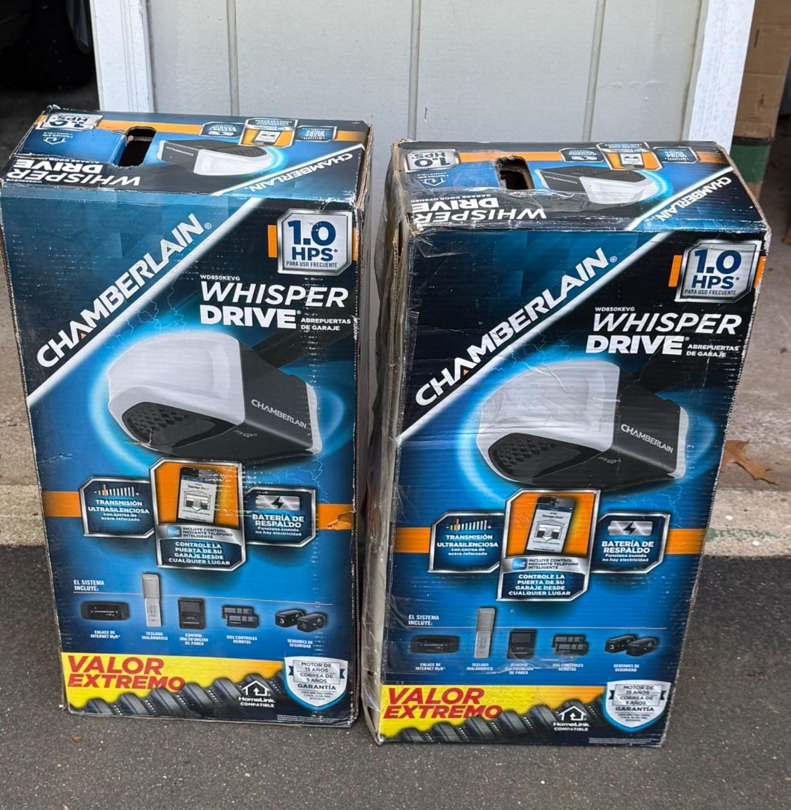 Chamberlain Whisper Drive Garage Openers NIB