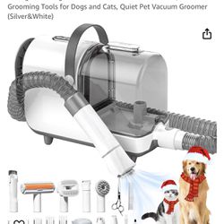 Bunfly Dog Grooming Kit,3L Large Capacity Dust Cup