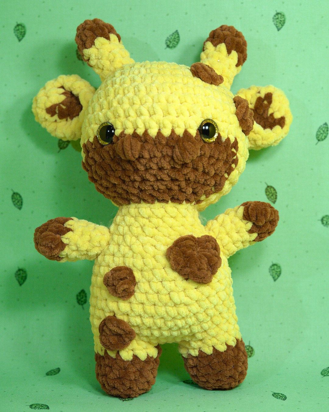 Hand Made Giraffe Crochet Plushie