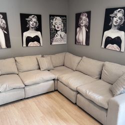 MODERN CLOUD SECTIONAL SOFA 