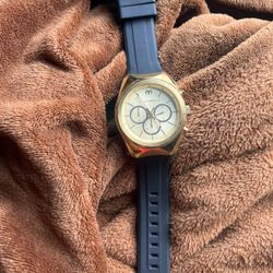 TechnoMarine MoonSun Chronograph Watch – Gold & Black