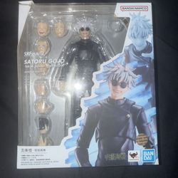 Bandai S.H.Figuarts Gojo Satoru Jujutsu Kaisen Technical High School Figure Used