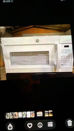 G.E. Over range  microwave oven