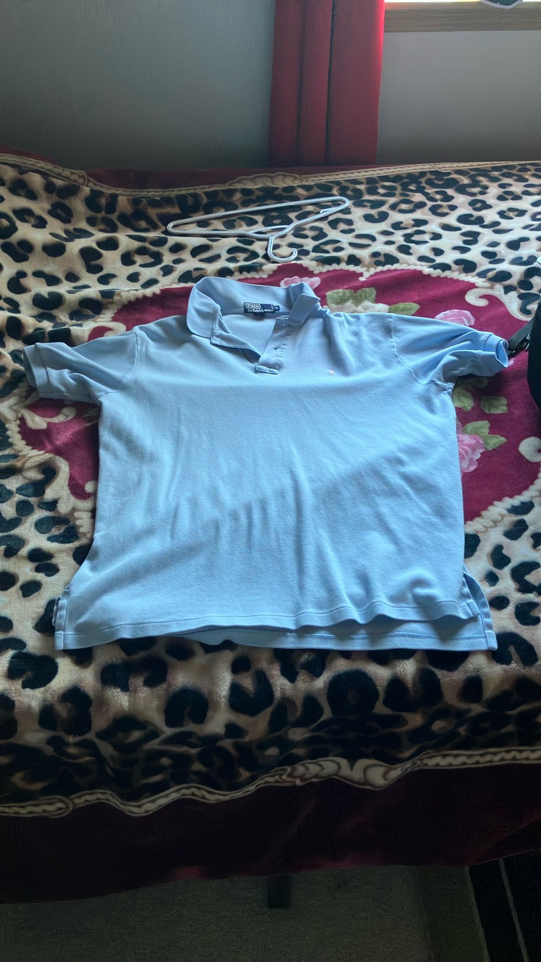 XL Baby Blue Ralph Lauren Polo Shirt