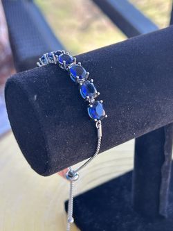 Blue Sapphire Bracelet