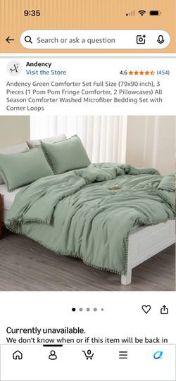 Free full sized comforter and pillow shams