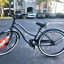 26” Huffy Women’s Comfort Cruiser Bike Dark Grey