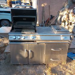 Cal Flame BBQ Grill Island