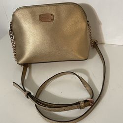Michael Kors Purse- Used But Cute - Bronze Time