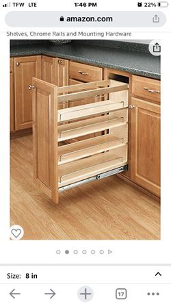 Rev-A-Shelf 8 Inch Pullout Organizer