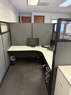 Office cubicle