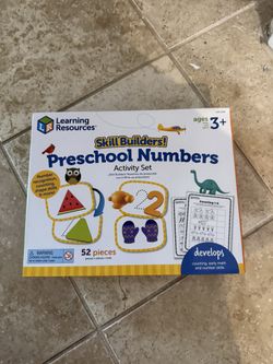 Learning Resources Preschool Numbers