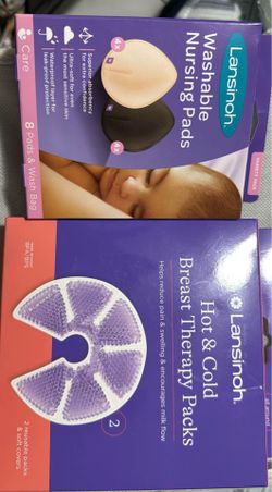 Nursing pad & hot and cold therapy packs