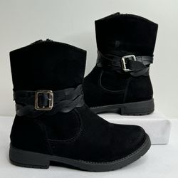 Girls Black Boots (Pre Owned)