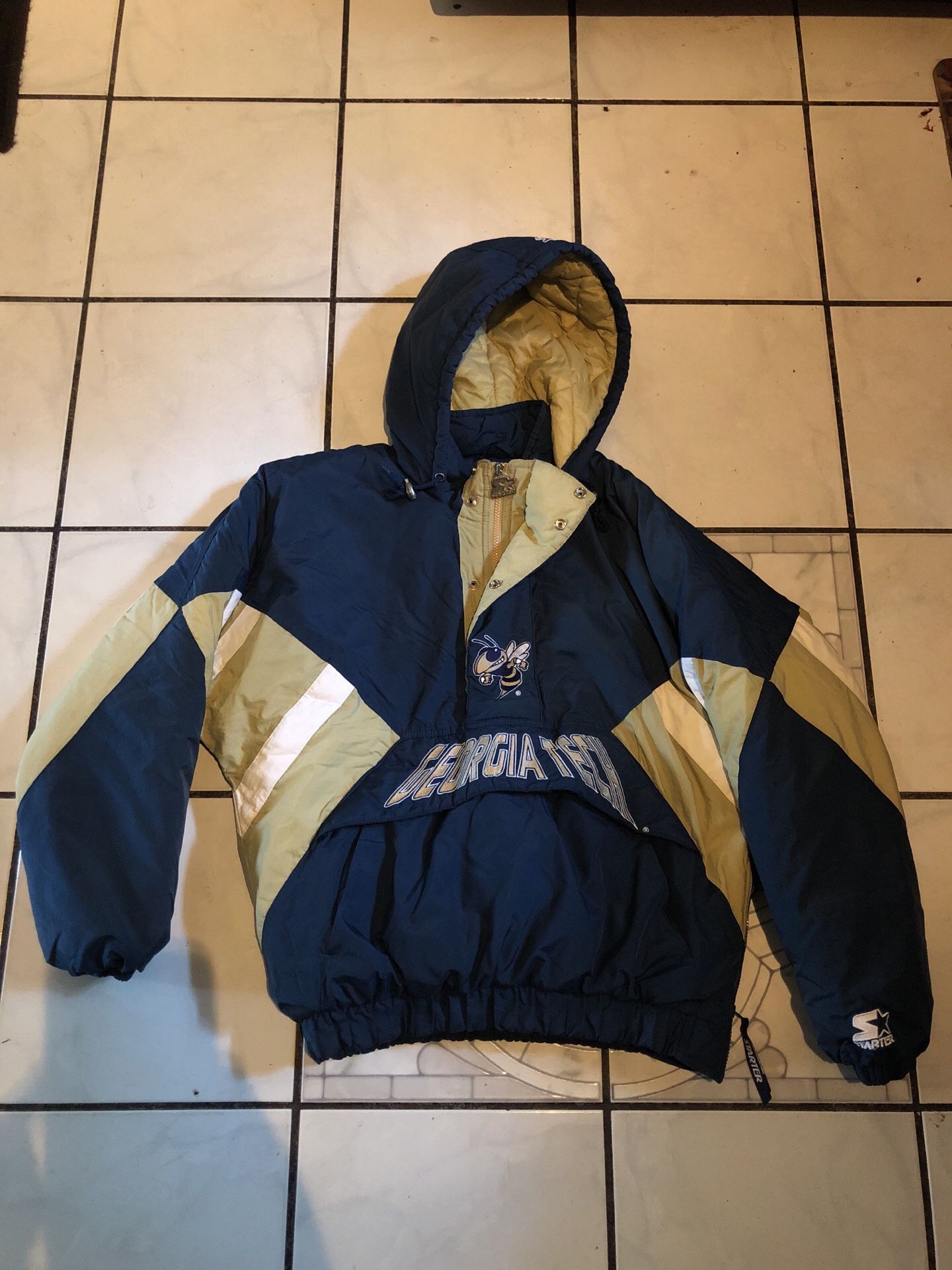 OG Georgia Tech starter jacket Sz L