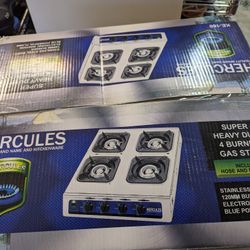 4 Burner propane Countertop Stove 