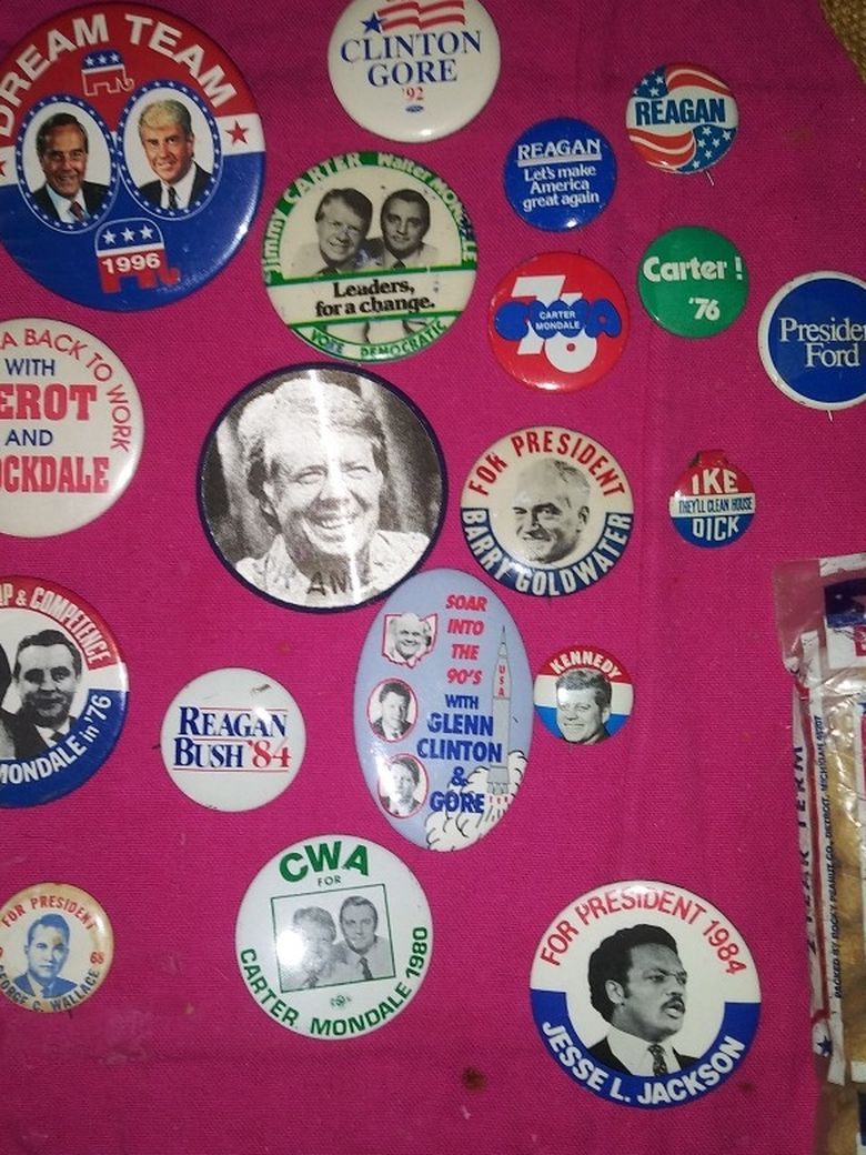Presidential Campaign Buttons