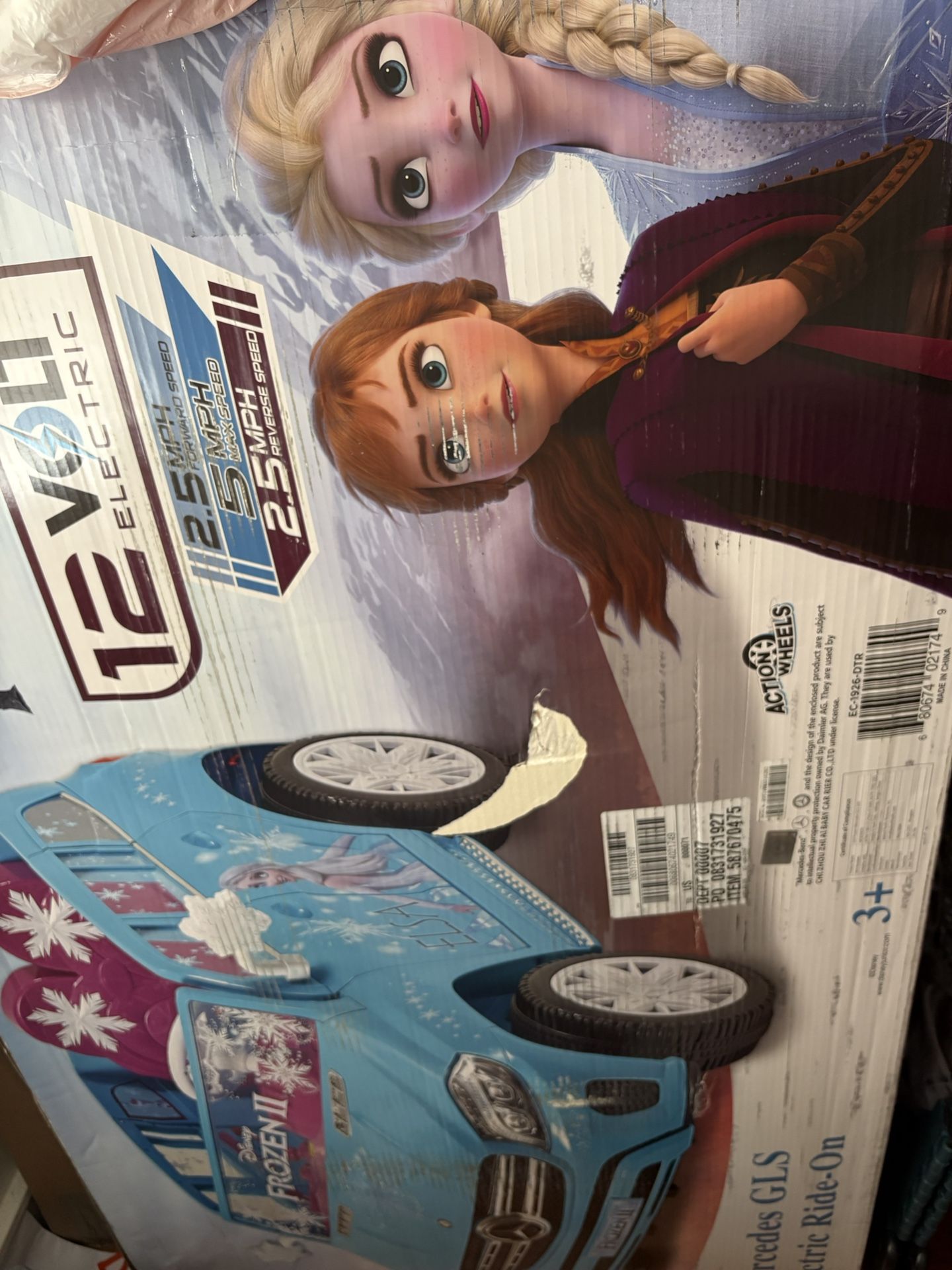frozen ride on