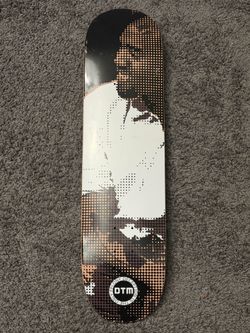 Size 8.0 Limited Edition Tupac DTM Skateboard Deck
