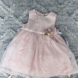  Toddler Dress, Easter, Light Pink 24 Months 