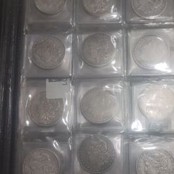 Morgan Silver Dollars Most Dates