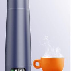 Travel Kettle Portable Electric Kettle With LCD Display 370ml