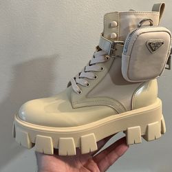 Women Combat Boots Size 39 