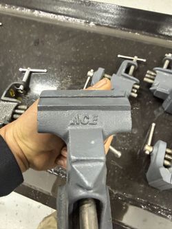 3 in. Cast Iron Clamp-On Vise