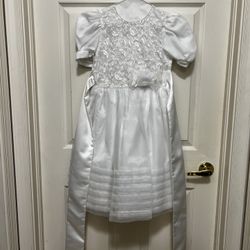 Traditional 1st Communion Dress/Flower Girl Dress Size 8