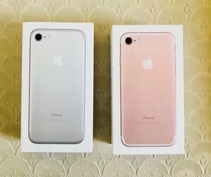 Two iPhone 7 boxes, 32GB, in great condition... Each for $10...