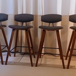 Four Counter Height Stools by Armen Living