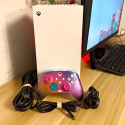 Xbox Series X All Digital White 1TB Console with Controller & Cables