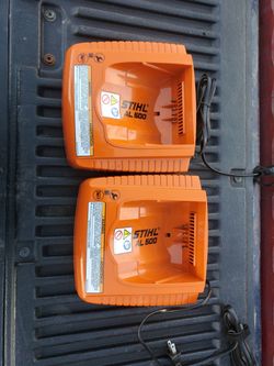 Stihl AL 500 Battery Charger – Lot of 2