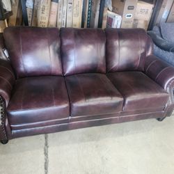 Real Leather Sofa Only