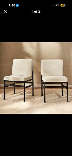 SET OF 2 DINNING CHAIR NEW