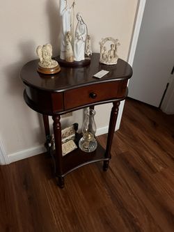 Wall Tables/end Tables Cherry Oak