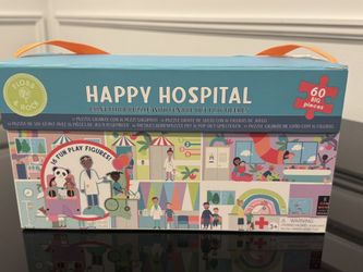 Happy Hospital Giant Puzzle And Figurines