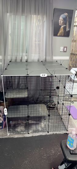 🐱 Large Modular Cat/Kitten Enclosure – Like New! Perfect for Fostering, Rescues & Introductions