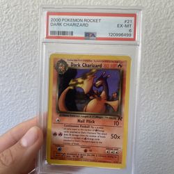 Dark Charizard Psa 6