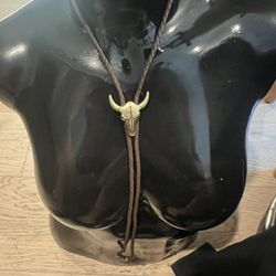 Bolos…bronze and Cowhide …new