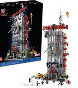 ‼️ASSEMBLED ALREADY‼️Daily Bugle Lego Set