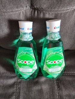 Crest Scope Mouthwash 1L $5 EACH 
