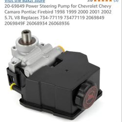 New Steering Pump