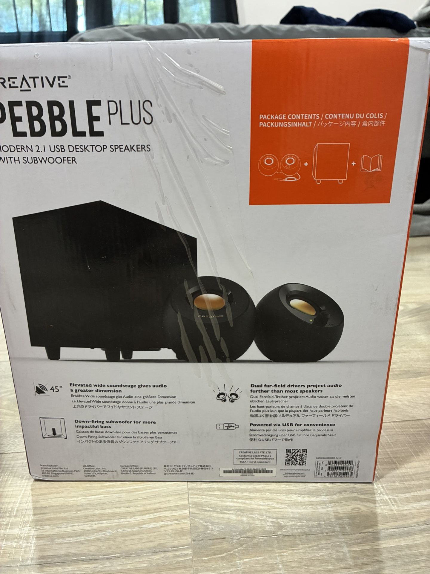 Creative Pebble Plus With Bass