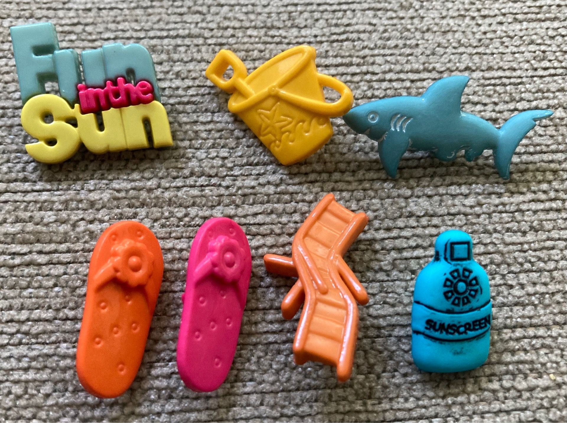 Fun in the Sun Buttons/Beads